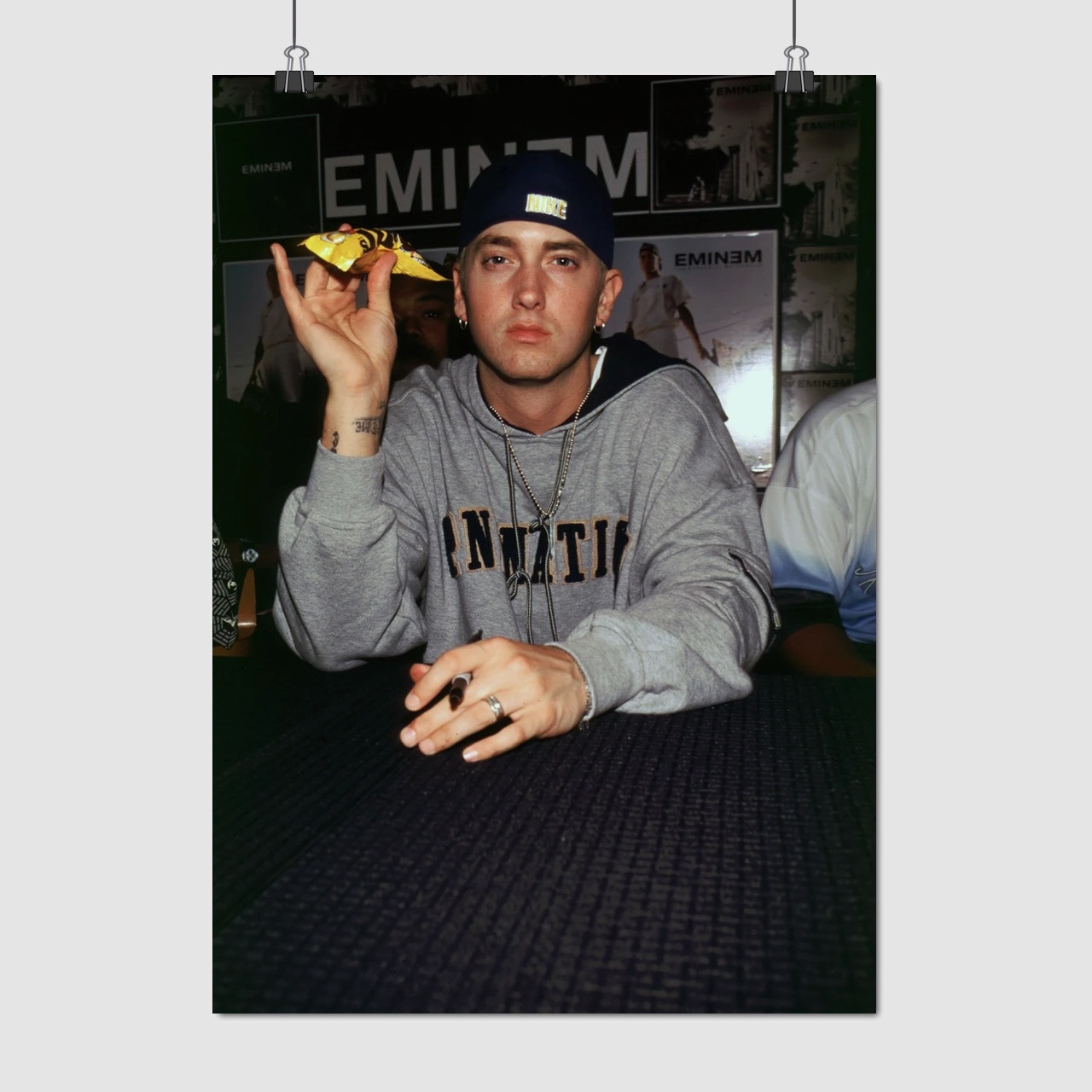 Плакат "Емінем, репер, Eminem, Slim Shady", 60×43см