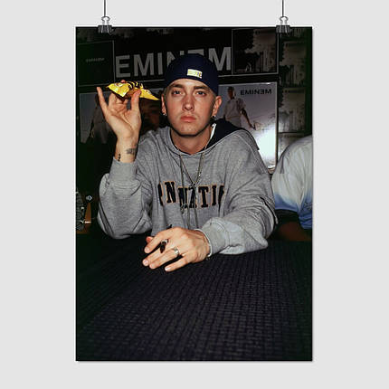 Плакат "Емінем, репер, Eminem, Slim Shady", 60×43см, фото 1