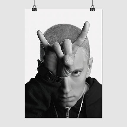 Плакат "Емінем, репер, Eminem, Slim Shady", 60×43см, фото 1