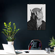 Плакат "Емінем, репер, Eminem, Slim Shady", 60×43см, фото 4