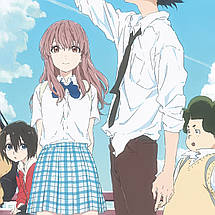 Плакат "Форма голосу, аніме, Silent Voice", 60×40см, фото 3