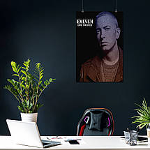 Плакат "Емінем, репер, Eminem, Slim Shady", 60×40см, фото 4