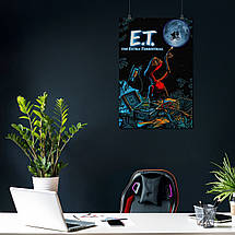 Плакат "Іншопланетянин, E.T. the Extra-Terrestrial (1982)", 60×40см, фото 4