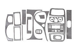 Накладки на панель Карбон для Nissan Primastar 2002-2014 рр