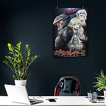 Плакат "Вбивця Гоблінів, Goblin Slayer", 60×42см, фото 4