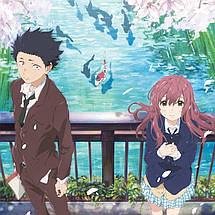 Плакат "Форма голосу, аніме, Silent Voice", 60×42см, фото 3