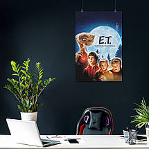 Плакат "Іншопланетянин, E.T. the Extra-Terrestrial (1982)", 60×40см, фото 4