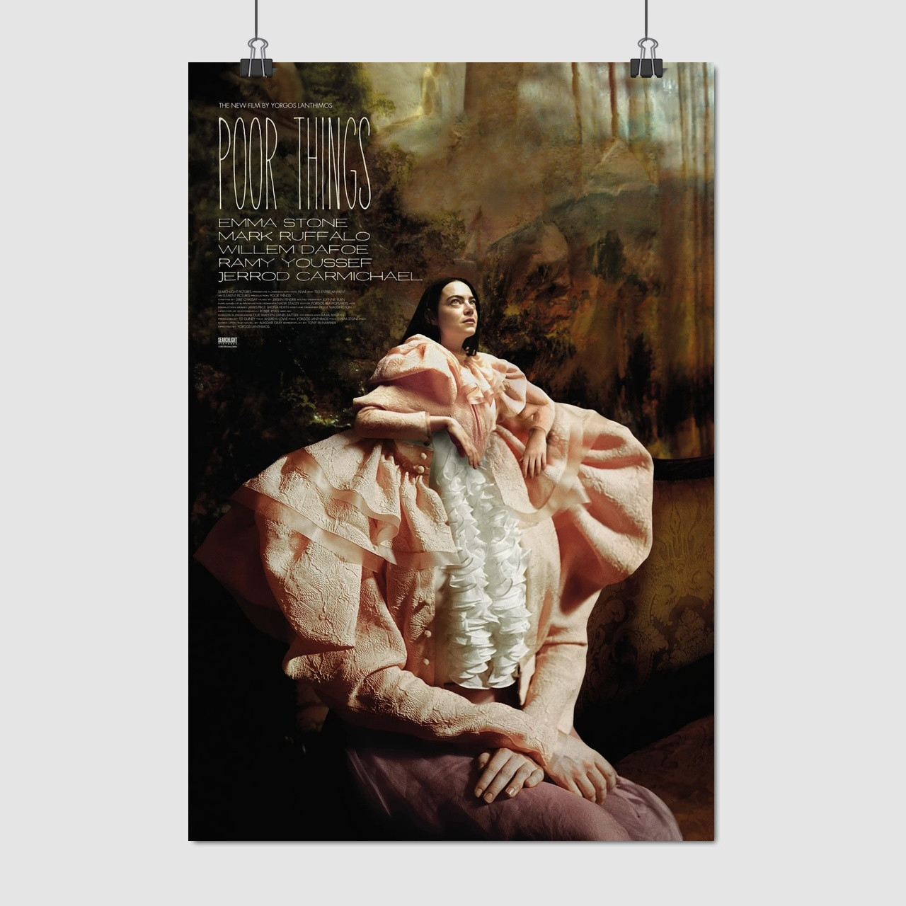 Плакат "Бідолашні створіння, Poor Things (2023)", 60×41см