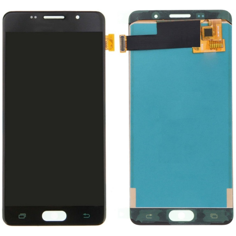 Дисплей Samsung A510 Galaxy A5 2016 чорний, OLED, фото 1