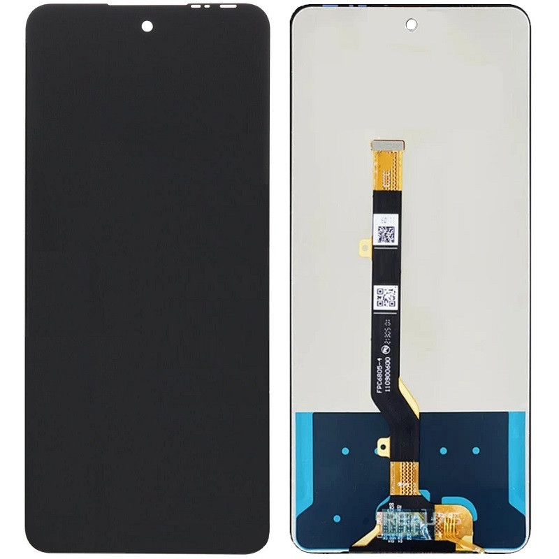 Дисплей Tecno Camon 19 Neo CH6i чорний, оригінал PRC, фото 1