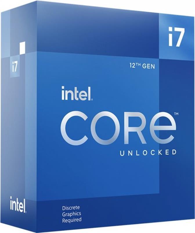 Процесор Intel Core i7 12700KF 3.6GHz (25MB, Alder Lake, 125W, S1700) Box (BX8071512700KF), фото 1