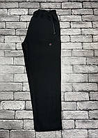 Штани спортивні Lonn теплі фліс чоловічі великі 6XL Чорний