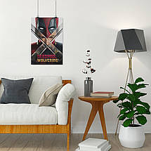 Плакат "Дедпул і Росомаха, Deadpool & Wolverine (2024)", 60×40см, фото 5
