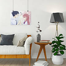 Плакат "Форма голосу, аніме, Silent Voice", 40×60см, фото 5