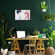 Плакат "Форма голосу, аніме, Silent Voice", 40×60см, фото 6