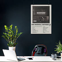 Плакат "Емінем, репер, Eminem, Slim Shady", 60×43см, фото 4