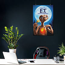 Плакат "Іншопланетянин, E.T. the Extra-Terrestrial (1982)", 60×40см, фото 4