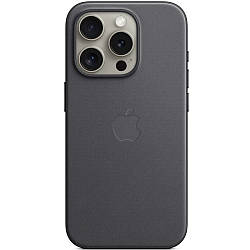 Чохол Apple FineWoven Case with MagSafe Black для iPhone 15 Pro