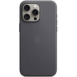 Чохол Apple FineWoven Case with MagSafe Black для iPhone 15 Pro Max