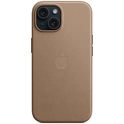 Чохол Apple FineWoven Case with MagSafe Taupe для iPhone 15
