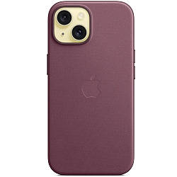 Чохол Apple FineWoven Case with MagSafe Mulberry для iPhone 15