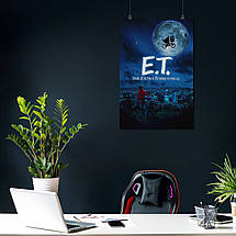 Плакат "Іншопланетянин, E.T. the Extra-Terrestrial (1982)", 60×40см, фото 4