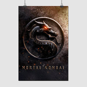 Плакат "Мортал Комбат, Смертельна Битва, Mortal Kombat (2021)", 60×40см