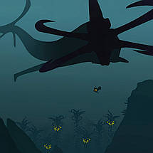 Плакат "Субнатіка, Subnautica", 60×40см, фото 2