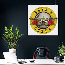 Плакат "Guns N' Roses", 60×60см, фото 3