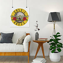 Плакат "Guns N' Roses", 60×60см, фото 4