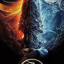 Плакат "Мортал Комбат, Смертельна Битва, Mortal Kombat (2021)", 60×40см, фото 2