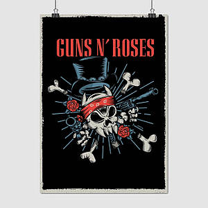 Плакат "Guns N' Roses", 60×43см