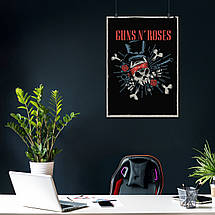 Плакат "Guns N' Roses", 60×43см, фото 4
