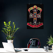 Плакат "Guns N' Roses", 60×40см, фото 3