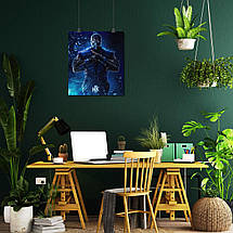 Плакат "Мортал Комбат, Саб-Зіро, Mortal Kombat, Sub-Zero", 60×53см, фото 5