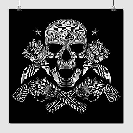 Плакат "Guns N' Roses", 60×60см, фото 1