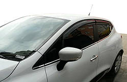 Вітровики HB (4 шт., Sunplex Sport) для Renault Clio IV 2012-2019 рр