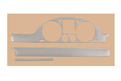 Накладки на панель (доповнення) Алюміній для Volkswagen Passat B6 2006-2012рр