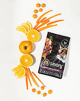 Сухий корм Savory для кастрованих котів зі свіжим м’ясом ягняти та курки, 400 г, фото 4