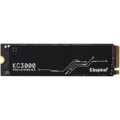 Накопичувач SSD 1TB Kingston KC3000 M.2 2280 PCIe 4.0 x4 NVMe 3D TLC (SKC3000S/1024G)