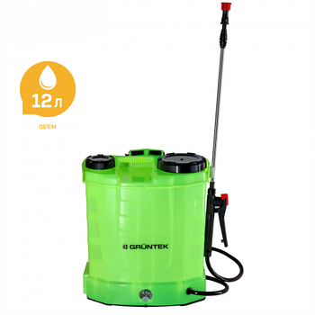 Акумуляторний обприскувач GRUNTEK зручне рішення для обробки рослин