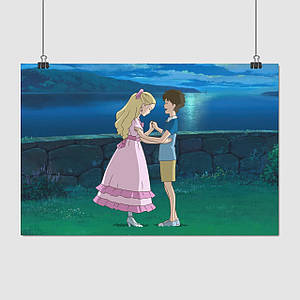 Плакат "Спогади про Марні, аніме, When Marnie Was There (2014)", 40×60см