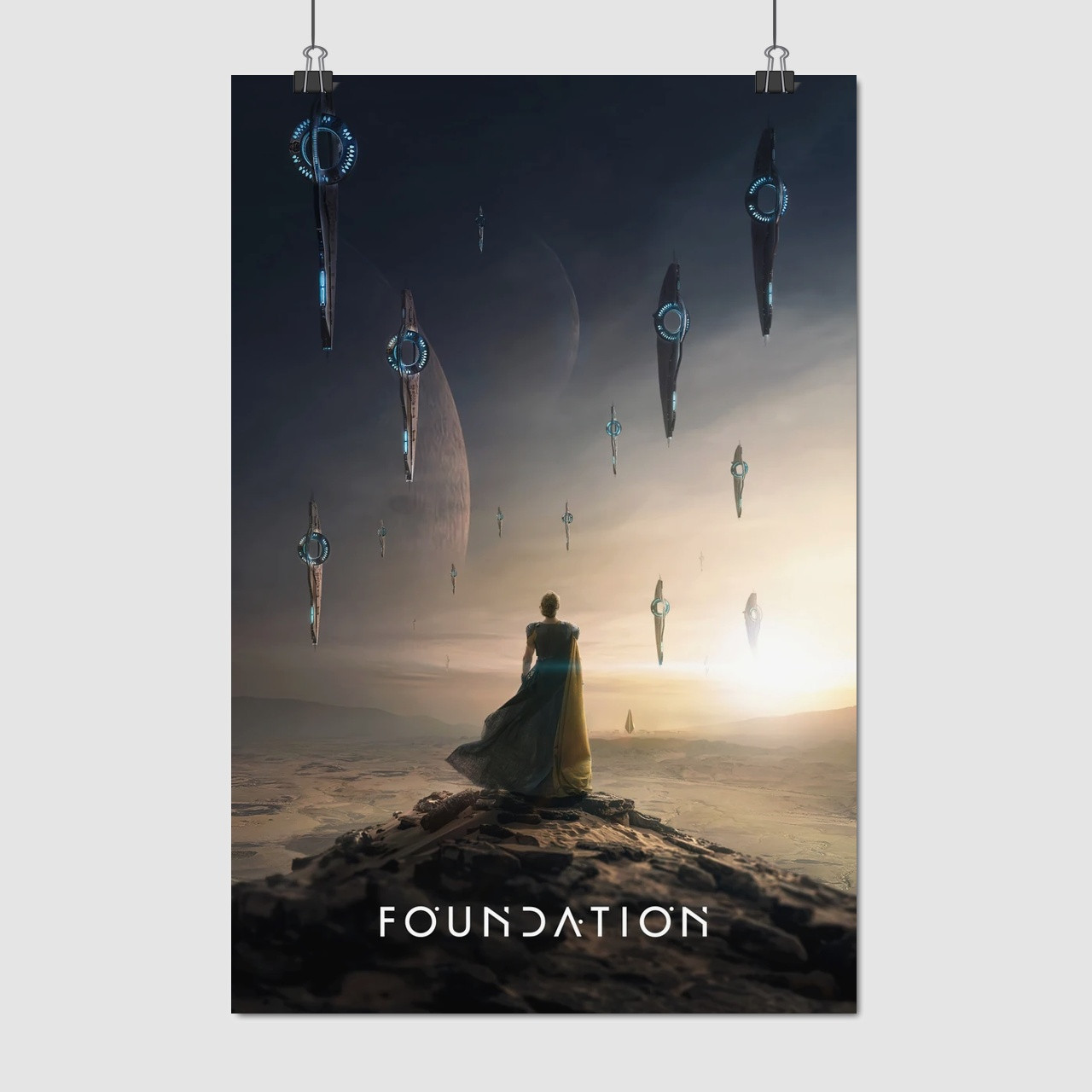 Плакат "Фундація, Foundation (2021)", 60×40см