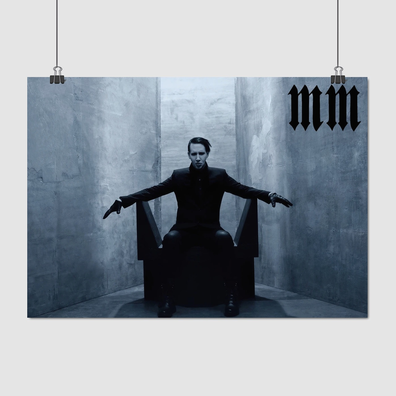 Плакат "Мерілін Менсон, Marilyn Manson", 43×60см