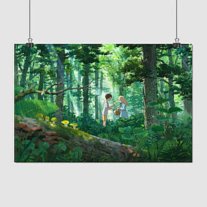 Плакат "Спогади про Марні, аніме, When Marnie Was There (2014)", 40×60см