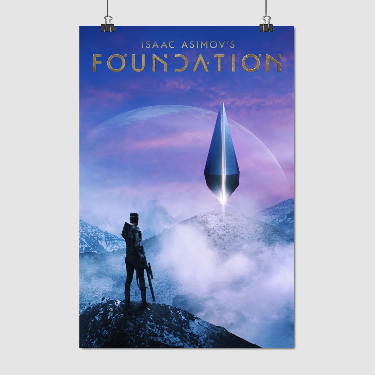 Плакат "Фундація, Foundation (2021)", 60×40см