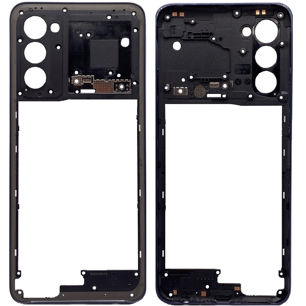 Рамка корпусу Tecno Camon 18 /Camon 18T /Camon 18P сіра, Dusk Gray