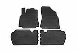 Гумові килимки (Polytep) Передні (2 шт) для Peugeot Partner Tepee 2008-2018 рр, фото 4