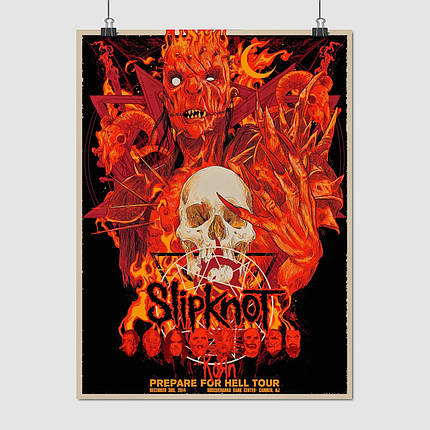 Плакат "Slipknot, Korn, Nu metal", 60×45см, фото 1