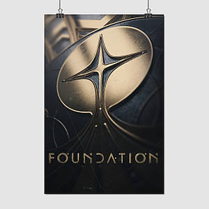 Плакат "Фундація, Foundation (2021)", 60×40см